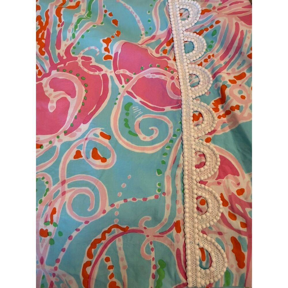Lilly Pulitzer Marigold Skort Jellies Be Jammin Sine 10 Cotton Lace - Picture 3 of 6
